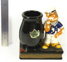 Vintage Popeye the Sailor Ceramic Souvenir Toothpick/ Matchstick Holder (1930&#39;s) - £65.52 GBP