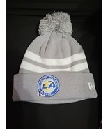 Los Angeles Rams NFL New Era NFC Division Champions Pom Knit Hat - £14.89 GBP