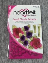 Heartfelt Creations Small Classic Petunia Craft Dies Metal HCD1-7139 4pc... - $26.72