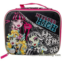 Monster High Single Compartment Insulated Lunch Bag Draculaura Lagoona F... - £19.66 GBP