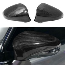 Brand New Real Carbon Fiber Car Side Mirror Cover Caps For 2015-2018 Lex... - $92.88