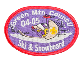 Boy Scouts BSA Green Mountain Mtn Council Ski Snowboard 04-05 - £3.78 GBP