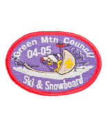 Boy Scouts BSA Green Mountain Mtn Council Ski Snowboard 04-05 - £3.85 GBP