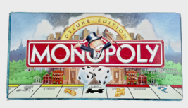 Parker Brothers Monopoly Deluxe Edition Vintage 1995 No. 00011 Complete - $34.74