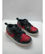 Jordan 1 Low Alt Toddlers Shoes Black Varsity Red Summit White DR9747-06... - $187.39 MXN