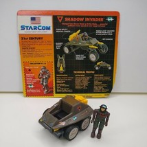  Starcom Shadow Invader+Major Romak and Cardback Complete! Works! Coleco 1986 - £55.93 GBP