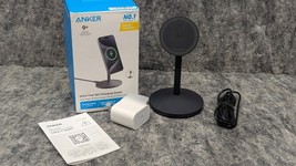 Anker MagGo 15W Magnetic Ultra-Fast Qi2 Wireless Charging Stand, A25X1 - $19.99