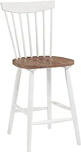 Eagle Ridge Traditional Windsor Style Solid Wood Counter-Height Stool, S... - $387.99