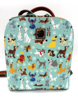 Disney Dooney &amp; and Bourke Dogs Backpack Purse Pluto Stitch Bolt Blue NWT 2024 A - £248.69 GBP