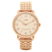 Coach 14502262 Delancey Bracelet Rose Gold Ladies Watch - £313.78 GBP