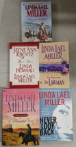 Linda Lael Miller Lawman&#39;s Christmas Lawman Gunslinger Heart&#39;s Desire Ne... - $21.77