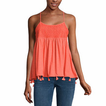 a.n.a. Women&#39;s Knit Tank Top Cami Hot Coral Color Size MEDIUM New - £20.62 GBP