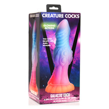 Creature Cocks Galactic Cock Alien Creature Glow-In-The-Dark Silicone Dildo - £49.29 GBP