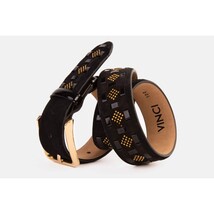 The Vicino Black Leather Belt image 4