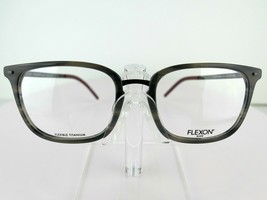 Flexon B 2020 (021) Grey Horn 55-20-145 Memory Metal Eyeglass Frames - £31.86 GBP
