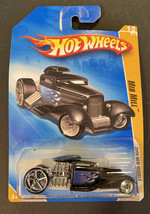 2009 Hot Wheels #12 New Models 12/42 MID MILL Black Variant w/Chrome OH5-5Dot Sp - £7.58 GBP
