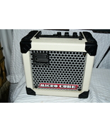 Roland MICRO CUBE White Mini Amplifier Retro Vintage Amp Guitar NO AC PL... - £105.66 GBP