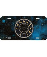 SYMBOLS ZODIAC HOROSCOPE ASTROLOGY NOVELTY METAL LICENSE PLATE 1D - $17.56 CAD