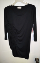 Bobbie Brooks Woman&#39;s Black Novelty Detail Dress - Wear 2 Ways -  Size: M - £7.60 GBP