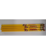 4 Vintage Schwebel&#39;s Bread Advertising Pencils Clown Unsharpened - $9.90