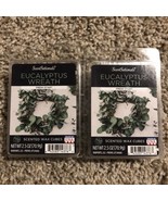 2X ScentSationals 2.5 oz Scented Wax Melts 6 Cubes Eucalyptus Wreath Fre... - $232.09 MXN