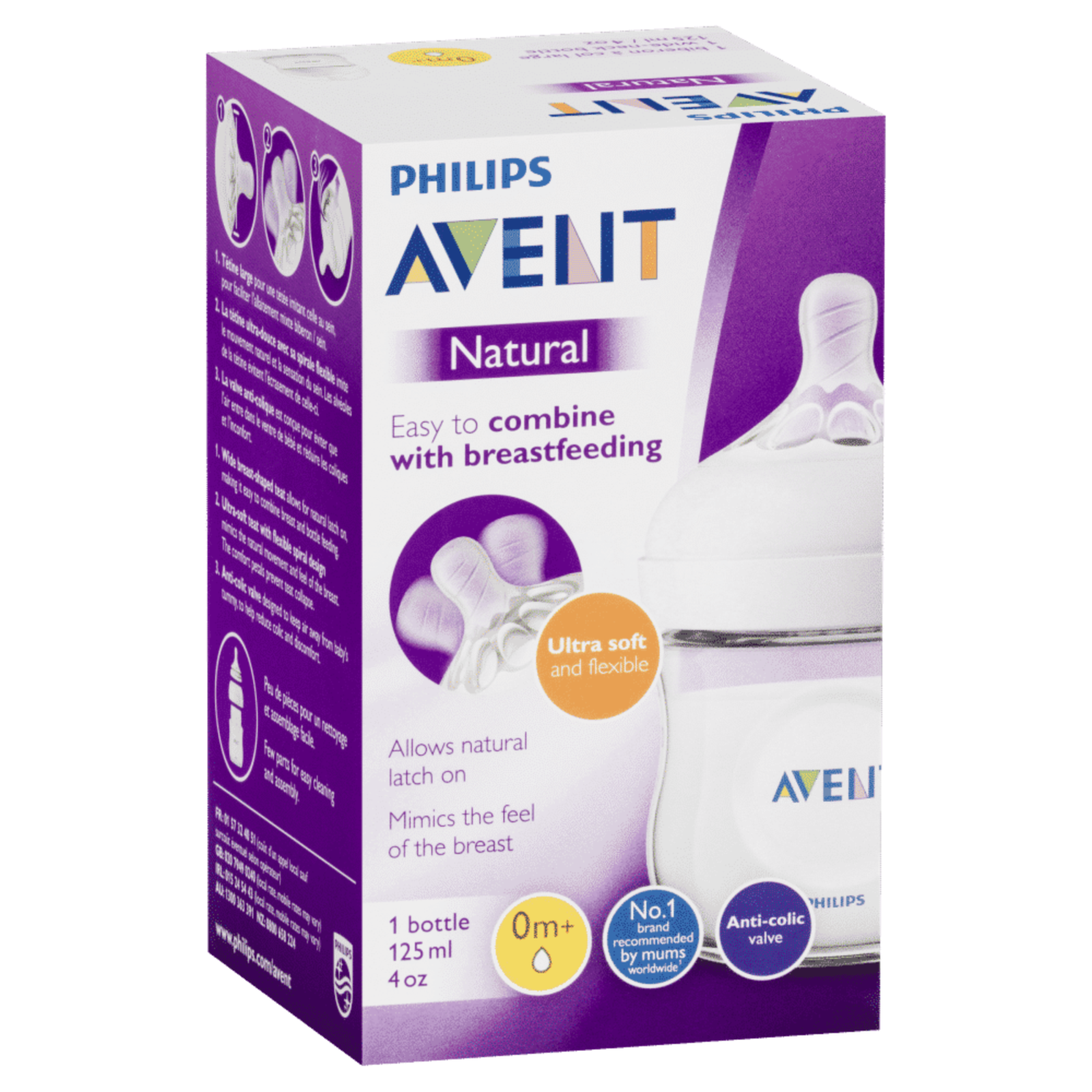 AVENT Natural Baby Feeding Bottle 125mL - $82.43
