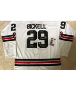 Chicago Blackhawks BRYAN BICKELL Signed Jersey #BICKELL BRAVE Photo PROO... - £194.42 GBP