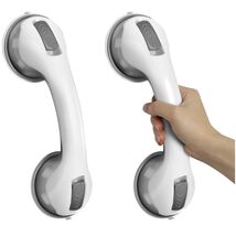 2 Pack Shower Safety Bars - 12 Inch Suction Grab Handles for Bathroom St... - $36.58