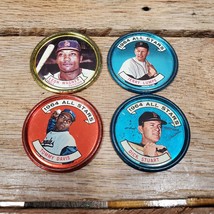 1964 Topps Coins #6 Leon Wagner 122 Dick Stuart 124 Jerry Lumpe 153 Tomm... - £10.43 GBP