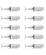 Set of TEN ENGRAVED Brushed Silver Cremation Urn Necklaces "In Loving Me... - $75.00