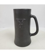 Vintage 1970 PLAYBOY Club Vintage Beer Tankard Embossed Logo 6.5 Inch Ta... - $20.57