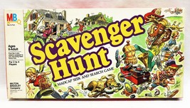 ORIGINAL Vintage 1983 Milton Bradley Scavenger Hunt Board Game Complete - $49.49