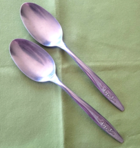 International Superior Stainless 2 Serving/Tablespoons Radiant Rose Pattern - $5.93