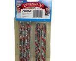 Dickensville Collectables Ribbon Wrapped Christmas 4 12 inch Garland Pac... - $7.18