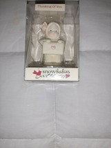 4059147 Dept 56 Snowbabies Mini Gifts from the heart &quot;Thinking of you&quot; NIB - $15.59
