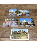 Vintage Lot of 5 Disneyland Matterhorn Mickey Minnie Souvenir Postcards ... - €8,58 EUR