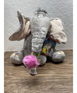 Macys Horton Hears A Who Plush Stuffed Animal Dr Seuss Learn Read Elepha... - $275.62 MXN