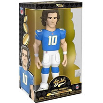 NEW SEALED 2022 Funko Gold NFL Chargers  Justin Herbert 12&quot; Action Figure - $39.59