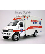5 Inch New York EMS Ambulance 1/32 Scale Diecast &amp; Plastic Model - White - $15.83