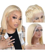 Women&#39;s front lace headpiece  short straight hair - €53,37 EUR