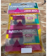 memorex dbs 60 Blank Cassettes - £7.66 GBP