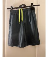 Adidas Dri-Cool Boys Athletic Shorts Pockets Size M 10/12 Gray - $33.55 CAD