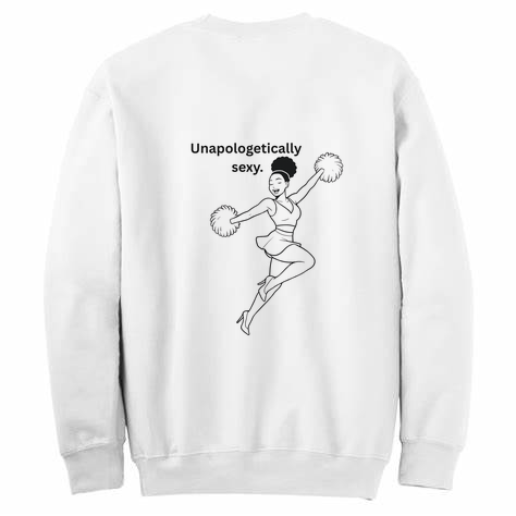 Unapologetically Sexy Womens Crewneck Sweater - $29.99