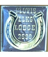 BPOE Elks Lodge #2599 Lucky Horseshoe Clovis Pin - $6.78 CAD