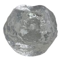 Kosta Boda Sweden Crystal Ice Snowball Tealight &amp; Votive Candle Holder W... - $20.00