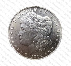 1904 O Morgan Silver Dollar Commemorative COPY coin - £11.84 GBP
