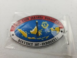 RARE Vintage Lions Club Jakarta Nusantara District 307 Indonesia Lions C... - £12.01 GBP