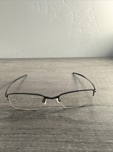 Oakley Eyeglasses Jackknife 4.0 Black FRAMES ONLY 51-19-138 Half Rim Rec... - $370.75 MXN