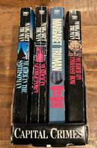 Margaret Truman CAPITAL CRIMES Book Set of 4 Books Mystery Novels 1992 Vtg PB - £9.17 GBP