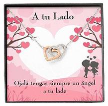 Express Your Love Gifts A tu Lado Inseparable Pendant 18k Rose Gold Finish Surgi - £51.39 GBP